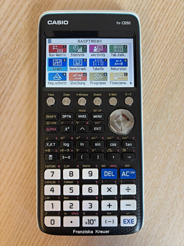 Casio cg50 grafikrechner - casio,