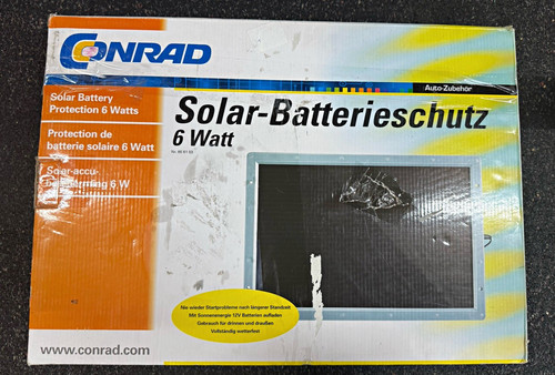 Conrad solar batterieschutz - conrad, solar-batterieschutz