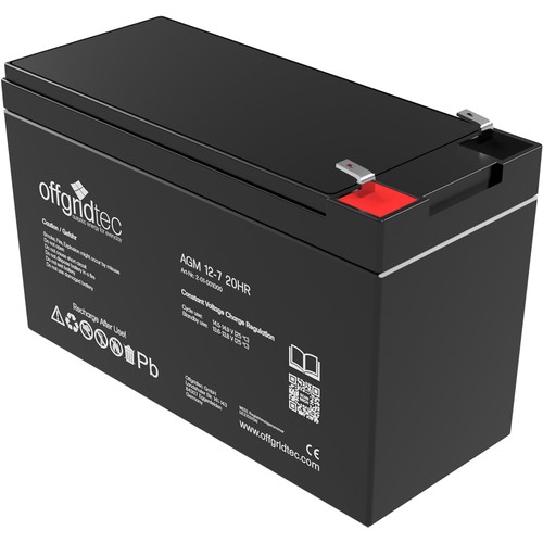 Akku solar batterie agm 7ah - batterie,