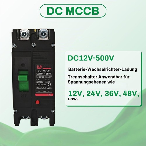 Mccb leitungsschutzschalter - mccb, dc