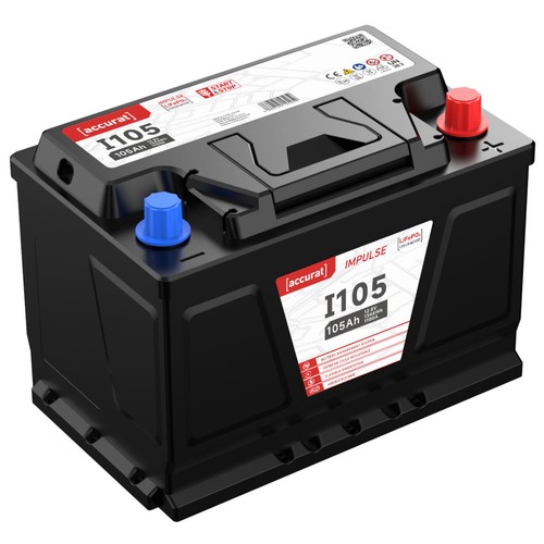 Lithium autobatterie 105ah 12v - autobatterie,