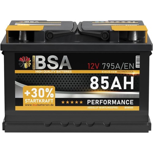 Autobatterie 12v 85ah - 85ah, +30%